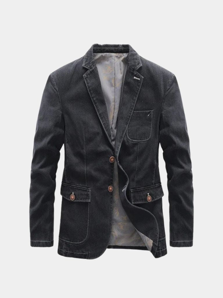 Denim Covenant Blazer Jacket– Manly Man