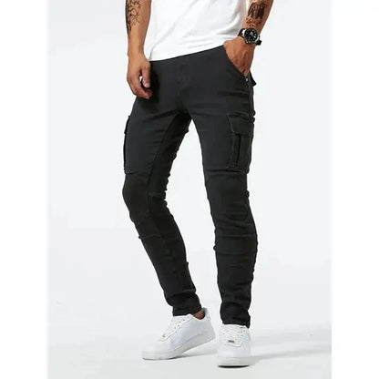 Denim Jeans Cargo Trousers - Manly Man