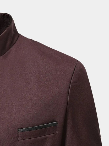Elegant Collar Jacket - Manly Man