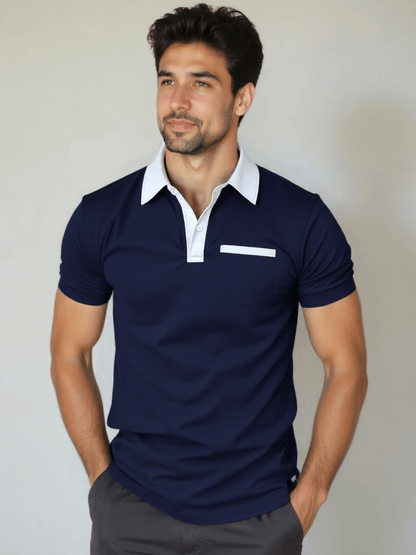 Elegant Golf Polo Shirt - Manly Man