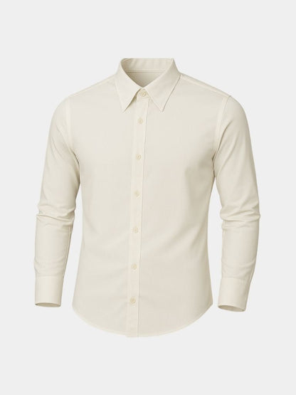 Elegant Spearpoint Collar Shirt - Manly Man