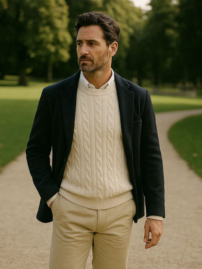 Essential Cashmere Sweater - Manly Man