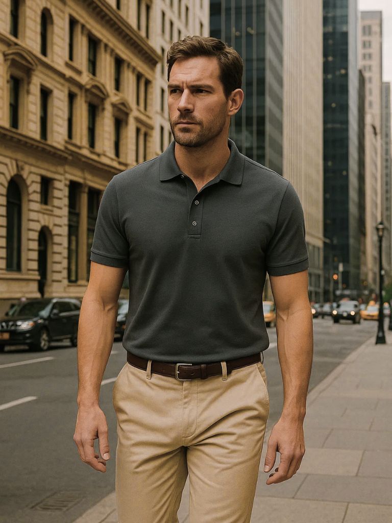 Essential Cotton Polo Shirt - Manly Man