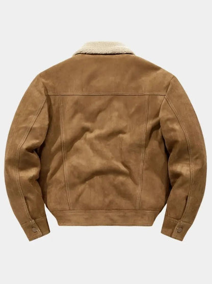 Essential Fleece Suede Jacket - Manly Man