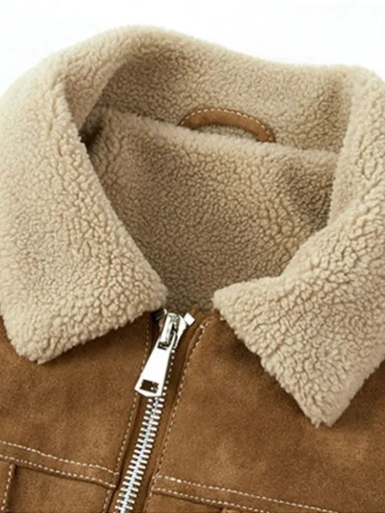 Essential Fleece Suede Jacket - Manly Man