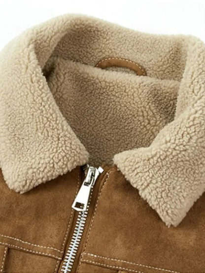 Essential Fleece Suede Jacket - Manly Man