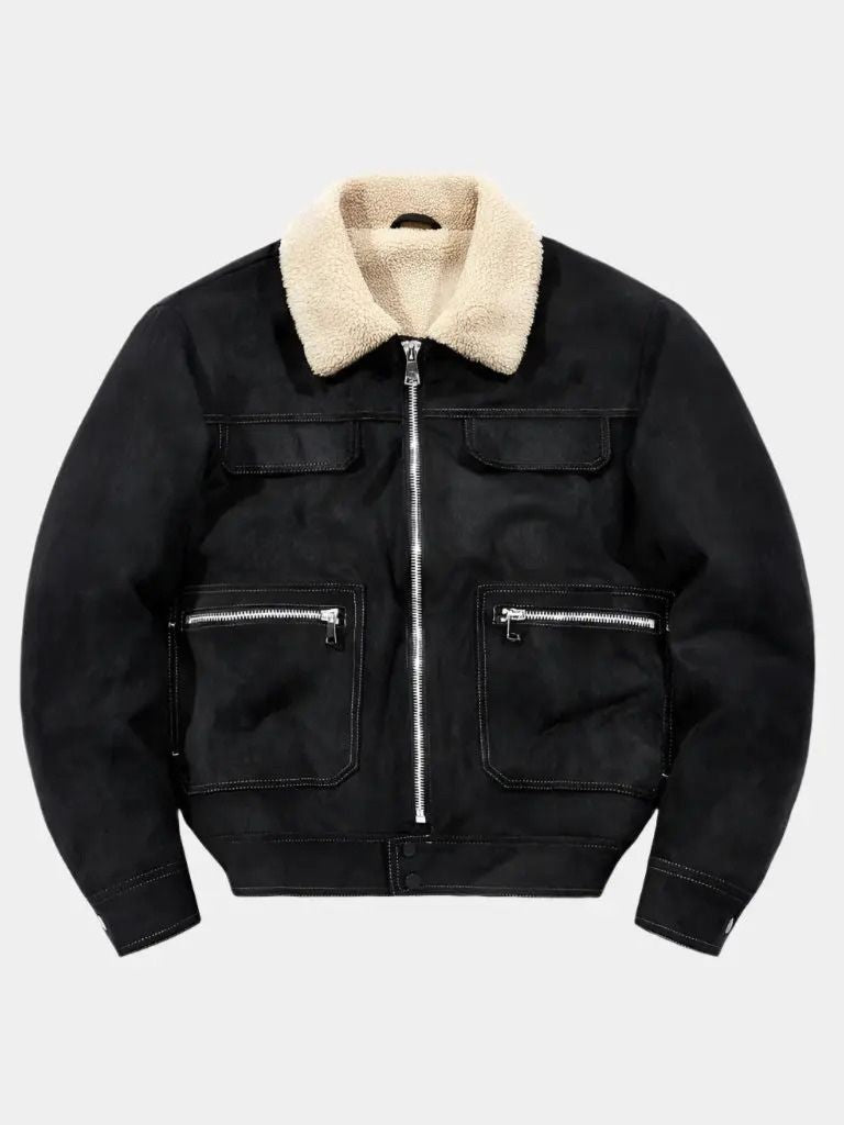 Essential Fleece Suede Jacket - Manly Man