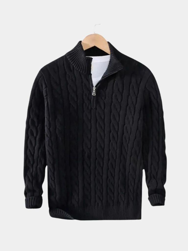Essential Half Zip Sweater - Manly Man