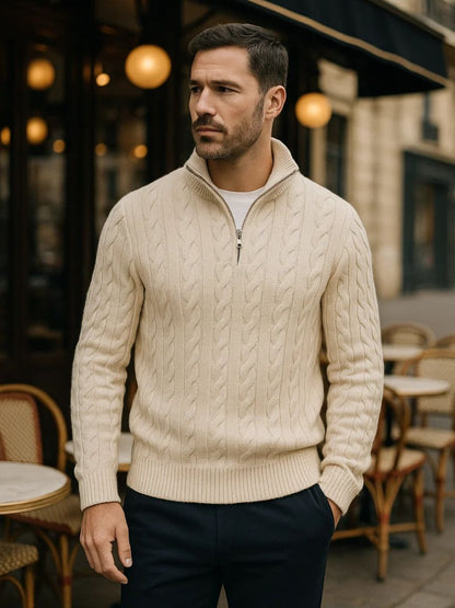 Essential Half Zip Sweater - Manly Man