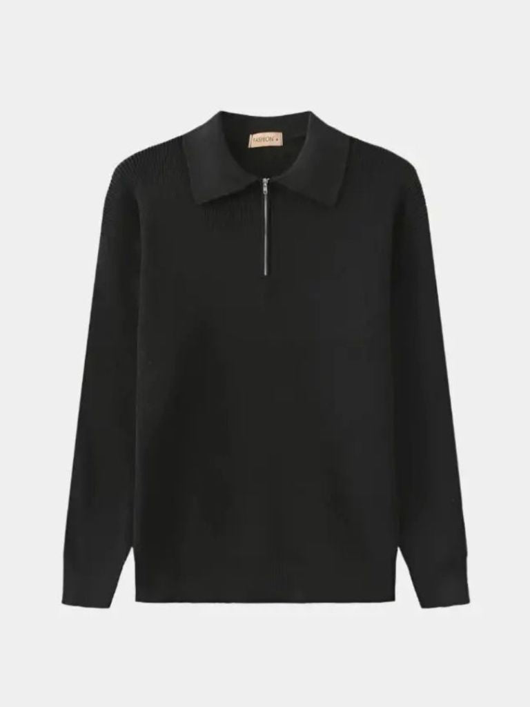Essential Half Zip Sweater - Manly Man