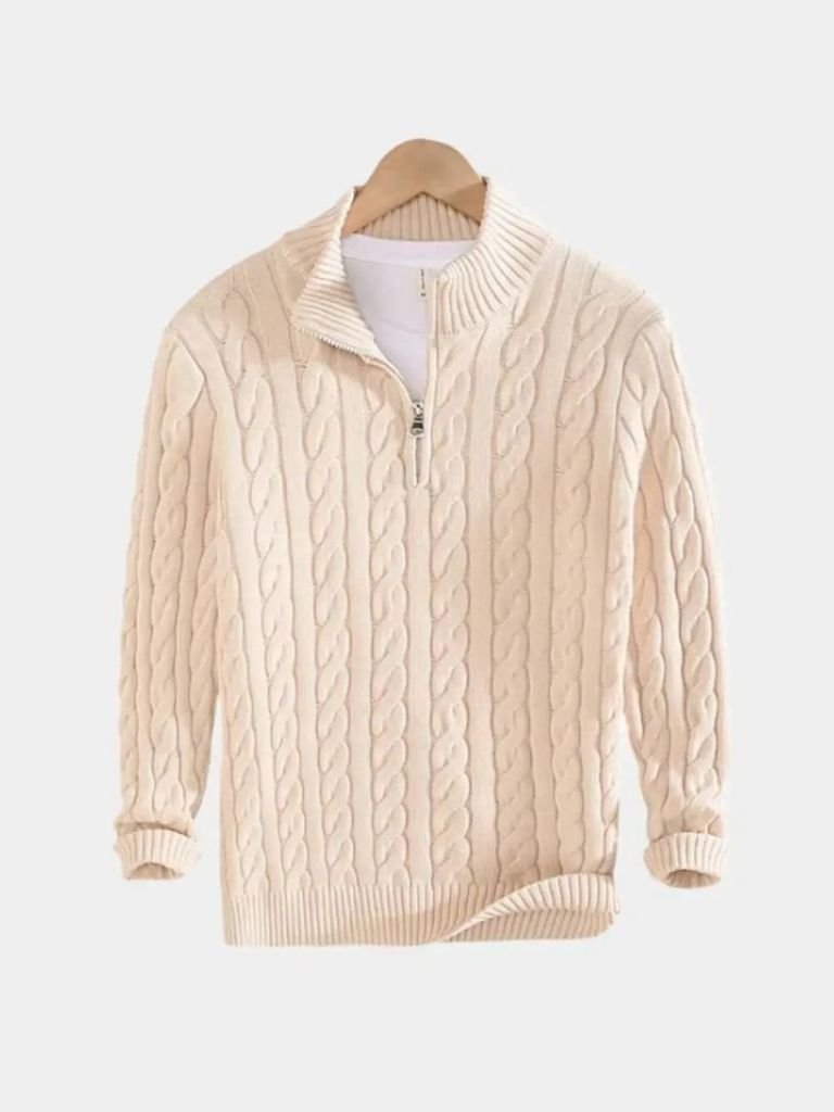 Essential Half Zip Sweater - Manly Man