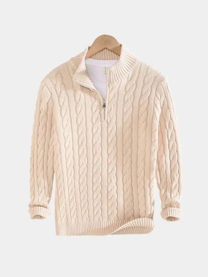 Essential Half Zip Sweater - Manly Man