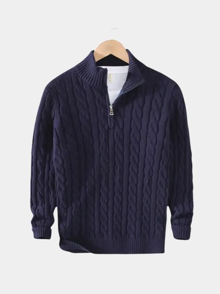 Essential Half Zip Sweater - Manly Man