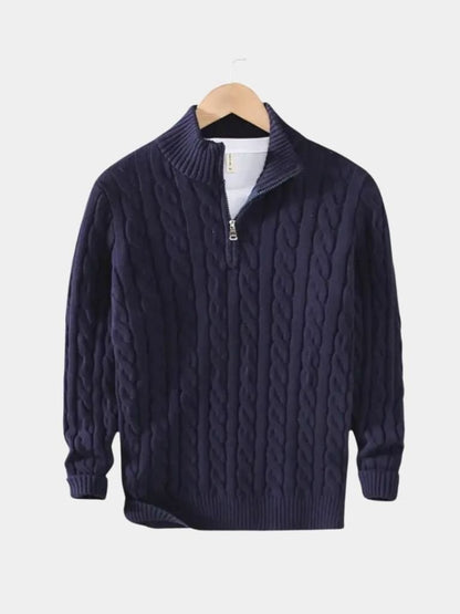 Essential Half Zip Sweater - Manly Man