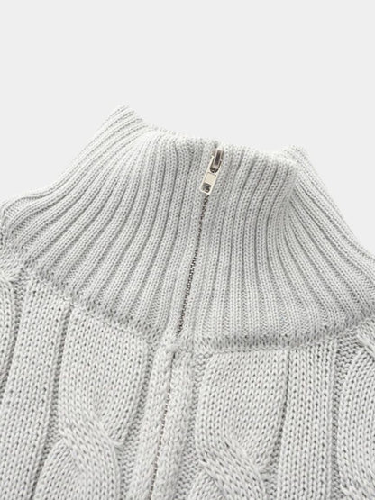 Essential Half Zip Sweater - Manly Man