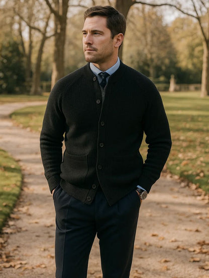 Essential Knit Cardigan - Manly Man