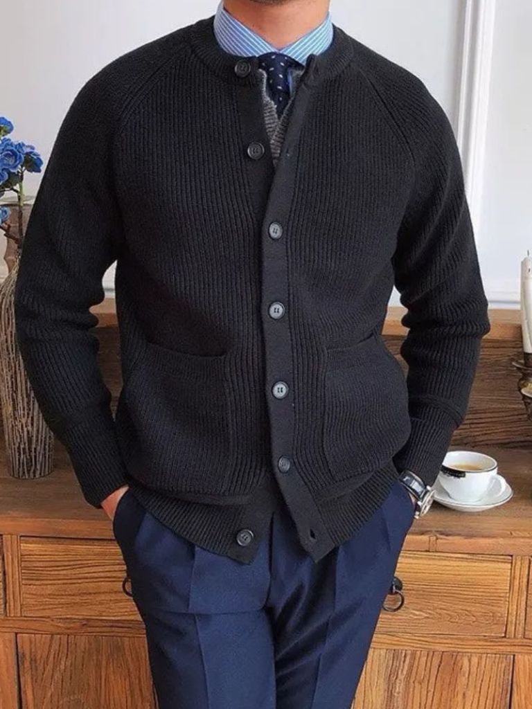 Essential Knit Cardigan - Manly Man