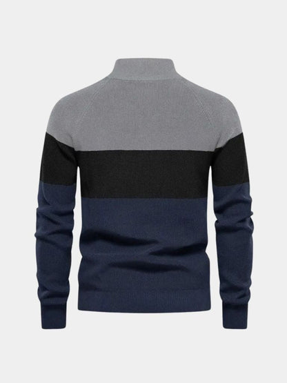 Essential Knit Zipper Sweater - Manly Man