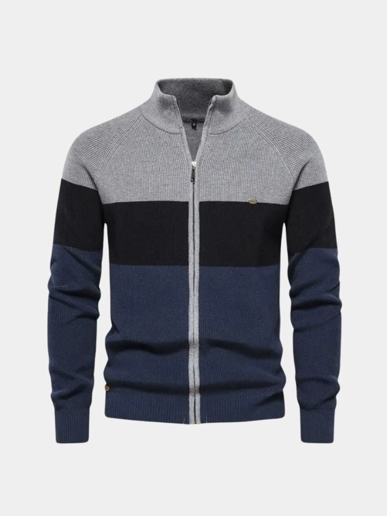 Essential Knit Zipper Sweater - Manly Man
