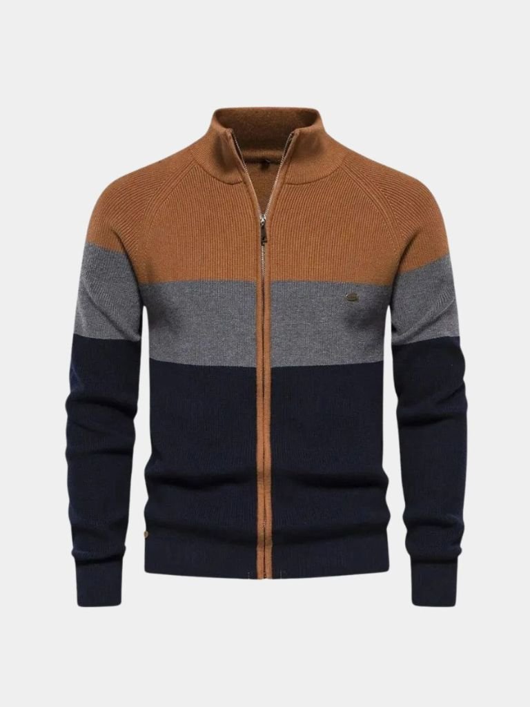 Essential Knit Zipper Sweater - Manly Man