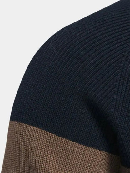 Essential Knit Zipper Sweater - Manly Man