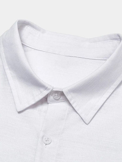 Essential Linen Casual Shirt - Manly Man