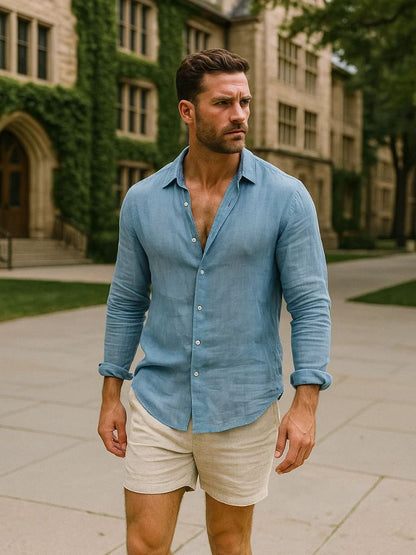 [SPECIAL PACK] Linen Reverie Summer Shirt - Manly Man