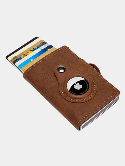Essential Modern Wallet with AirTag Holder RFID Blocking - Manly Man