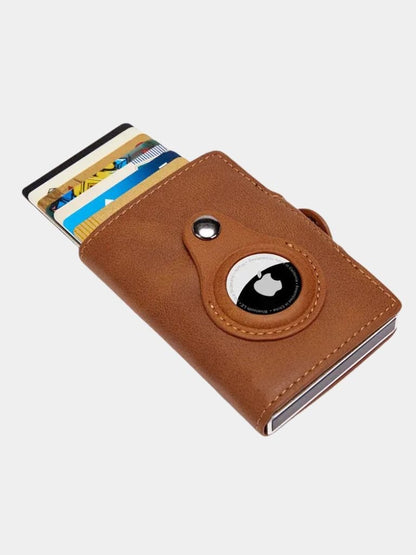 Essential Modern Wallet with AirTag Holder RFID Blocking - Manly Man