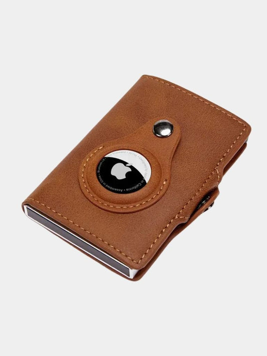 Essential Modern Wallet with AirTag Holder RFID Blocking - Manly Man