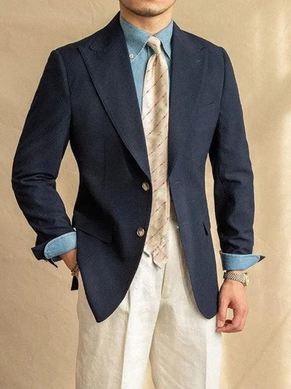 Essential Nautical Seersucker Blazer - Manly Man