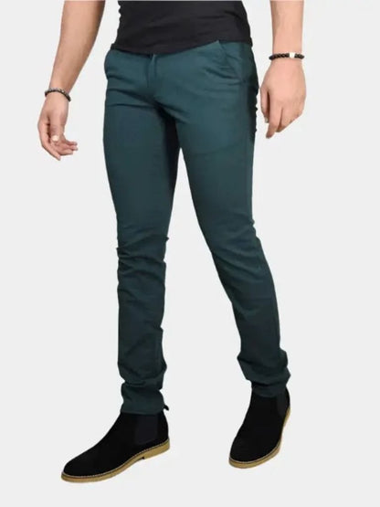 Essential Slim Fit Straight Trousers - Manly Man