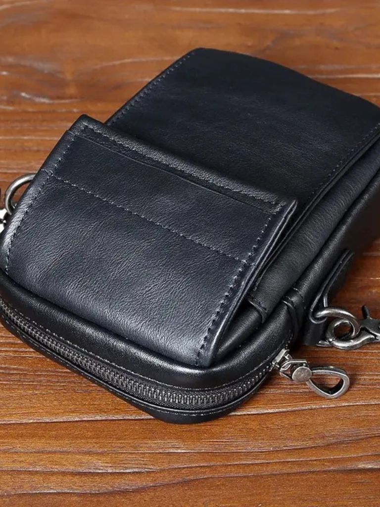 Essential Small Leather Shoulder Bag - Manly Man