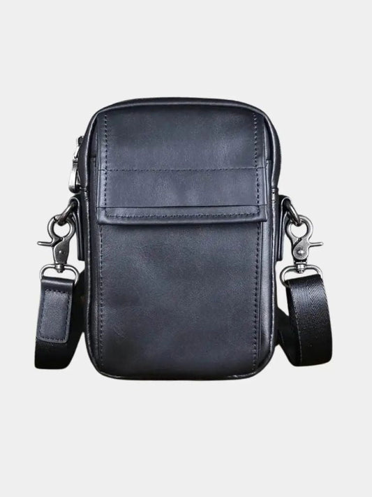Essential Small Leather Shoulder Bag - Manly Man