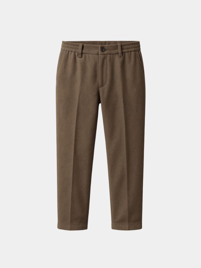 Essential Stretchy Straight Trousers - Manly Man