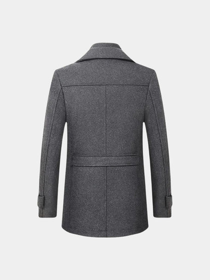 Essential Wool Blend Coat - Manly Man