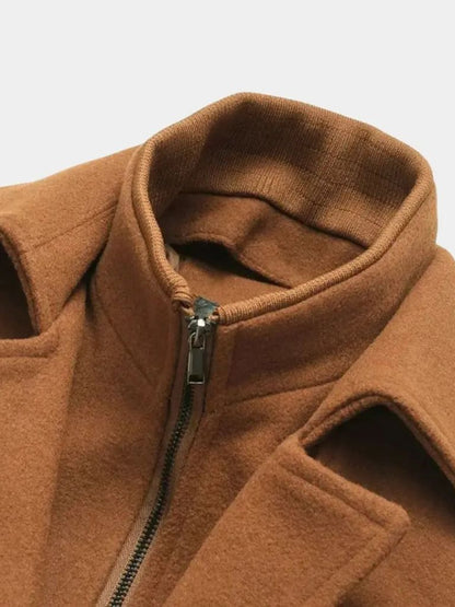 Essential Wool Blend Coat - Manly Man