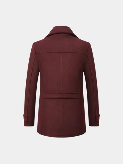 Essential Wool Blend Coat - Manly Man