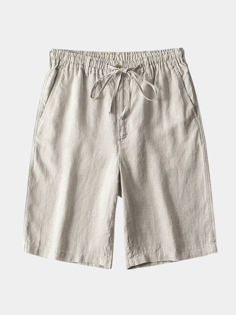 Gris Mariner Linen Shorts - Manly Man