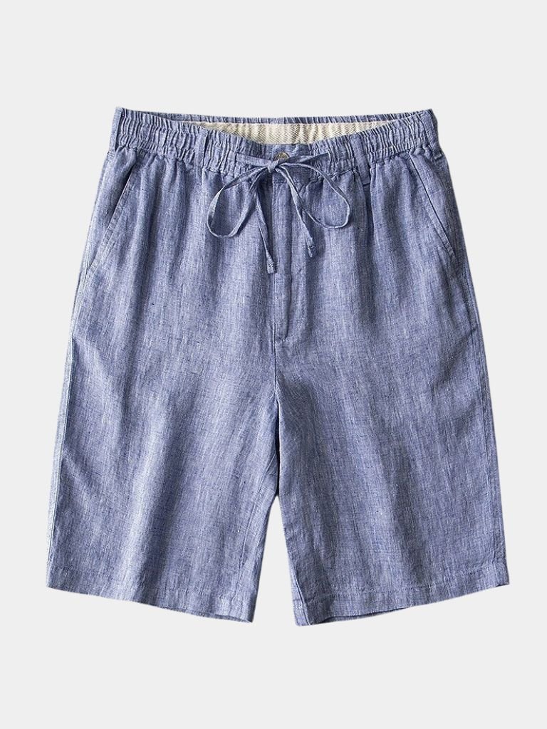 Gris Mariner Linen Shorts - Manly Man
