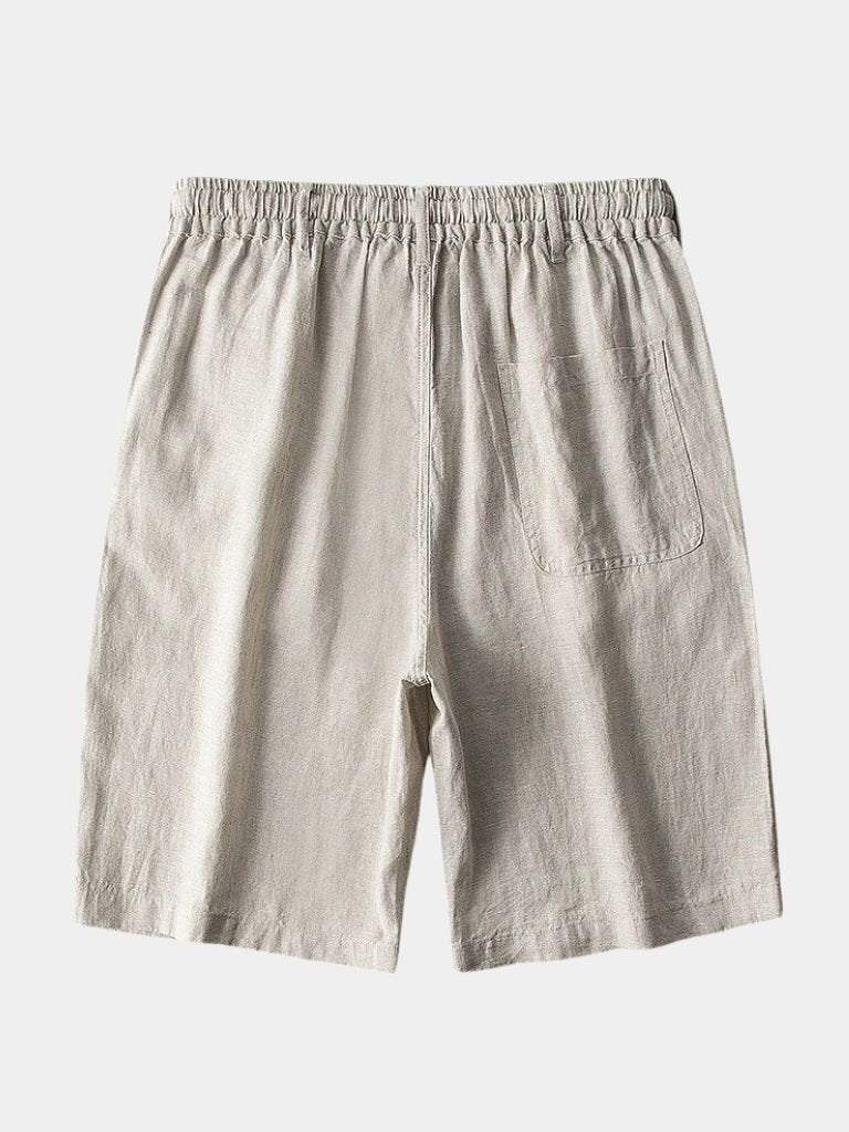 Gris Mariner Linen Shorts - Manly Man
