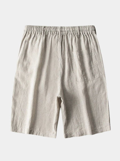 Gris Mariner Linen Shorts - Manly Man