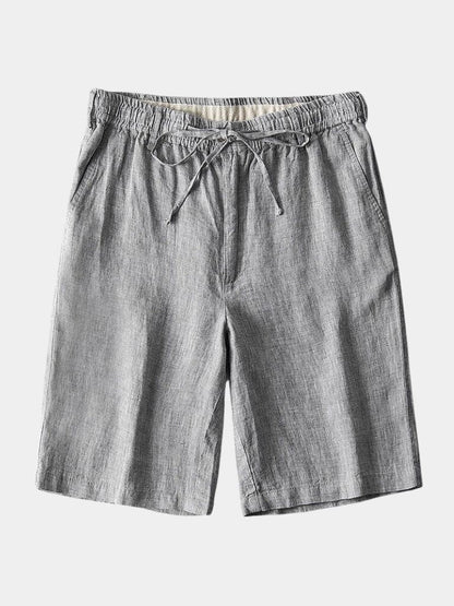 Gris Mariner Linen Shorts - Manly Man