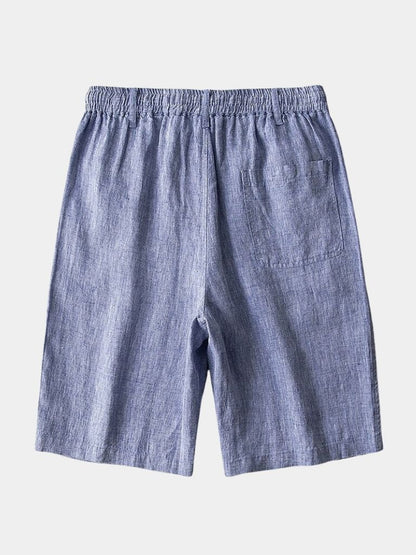 Gris Mariner Linen Shorts - Manly Man