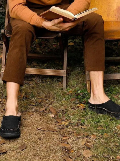 Heritage Luxe Lined Slippers - Manly Man