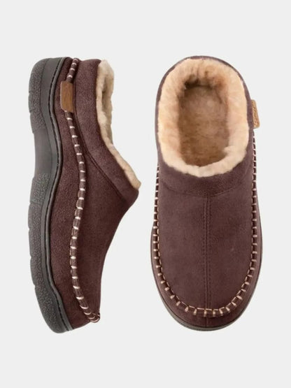 Heritage Luxe Lined Slippers - Manly Man