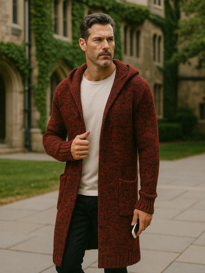 Himalaya Knit Hooded Jacket - Manly Man