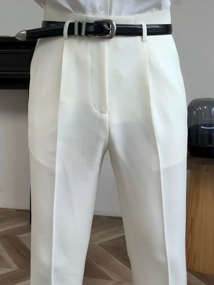 Hollywood Classic Trousers (Belt Included) - Manly Man