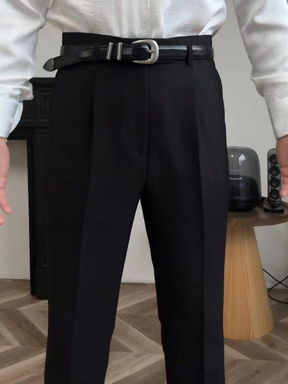 Hollywood Classic Trousers (Belt Included) - Manly Man