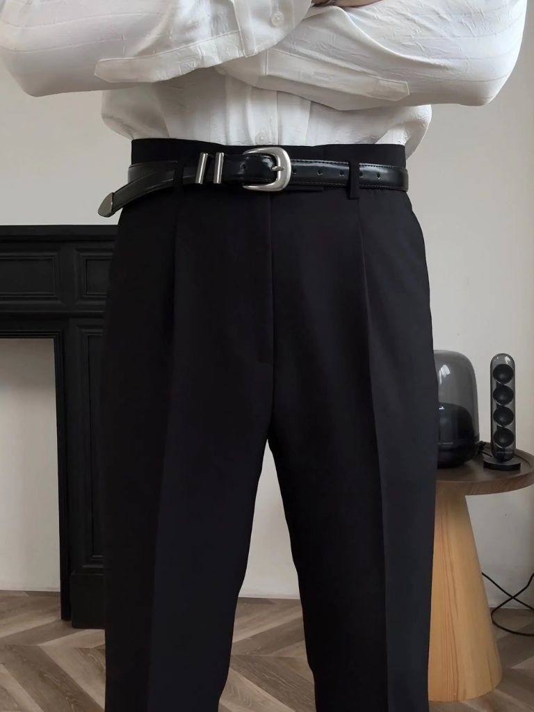 Hollywood Classic Trousers (Belt Included) - Manly Man
